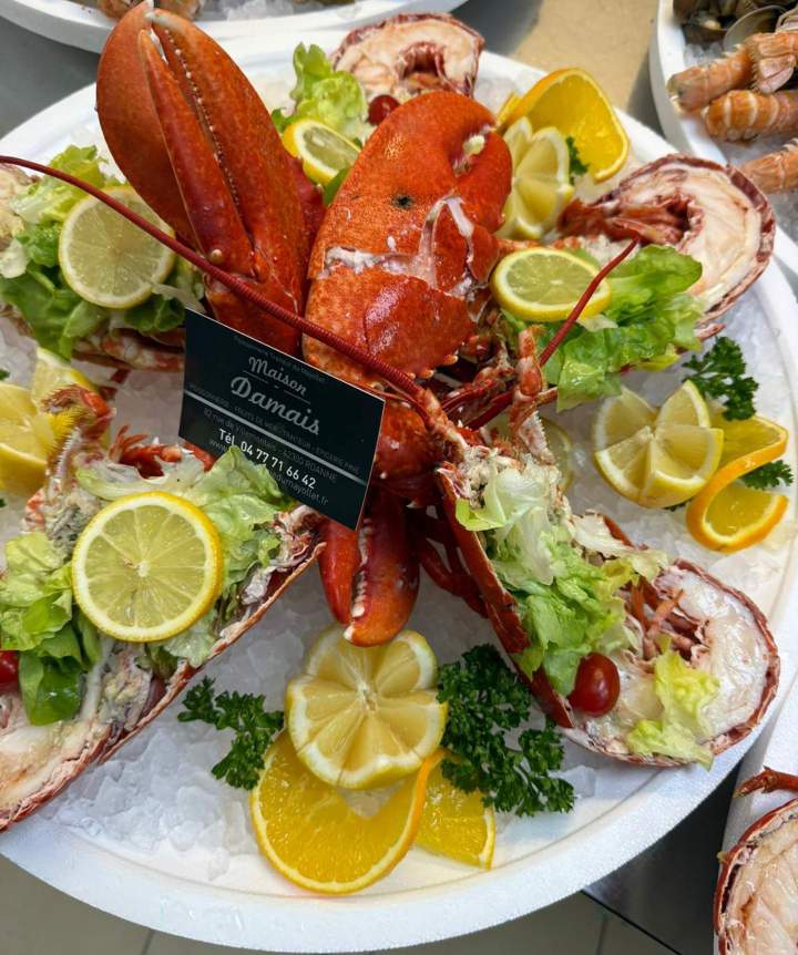 Assiette de crustacés Roanne