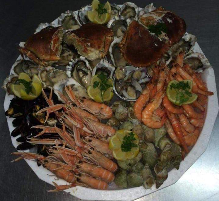 Assiette de crustacés Roanne