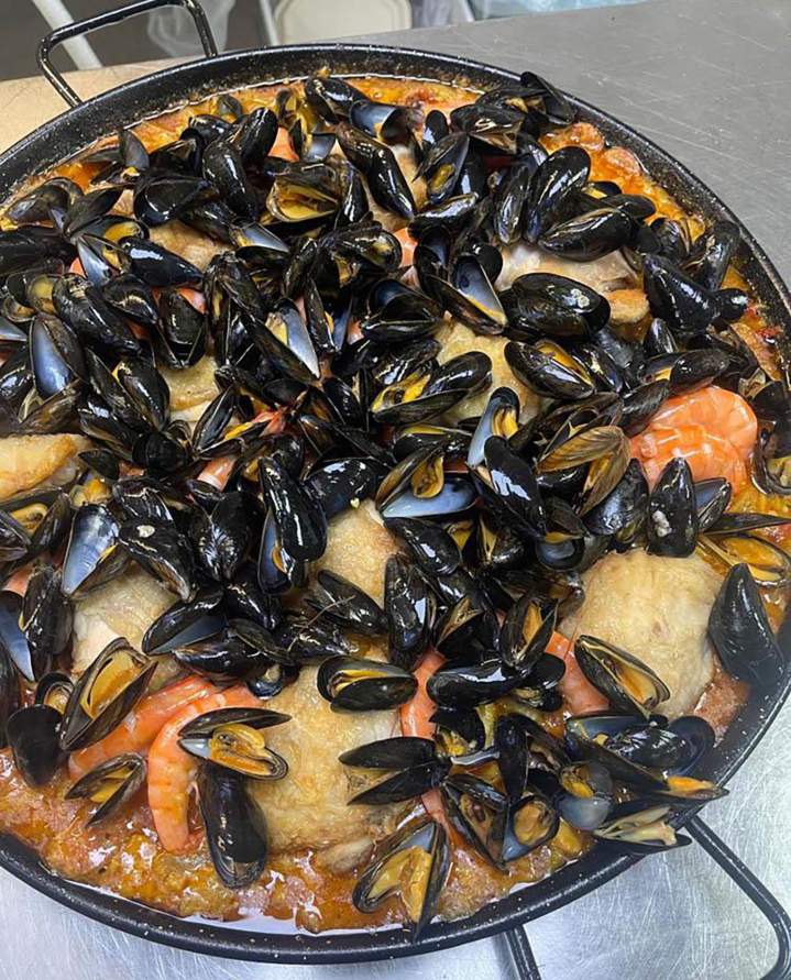 Assiette de moules Roanne