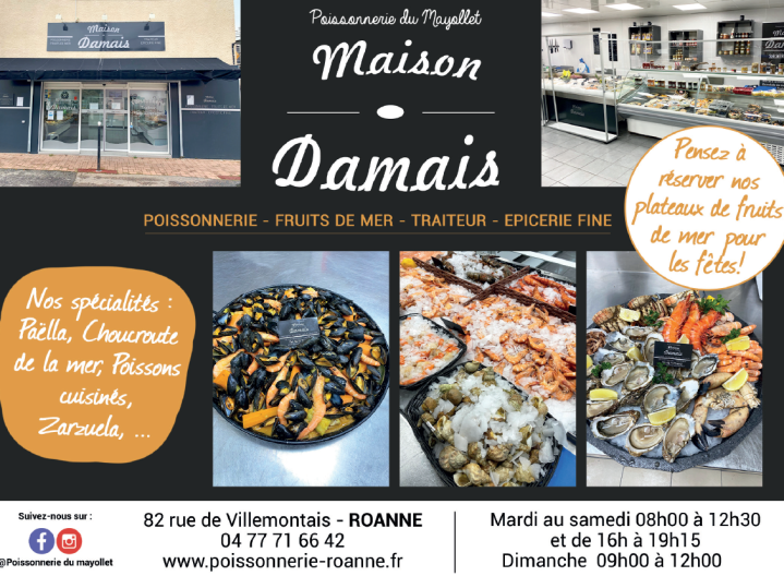 Poissonnerie traiteur Roanne