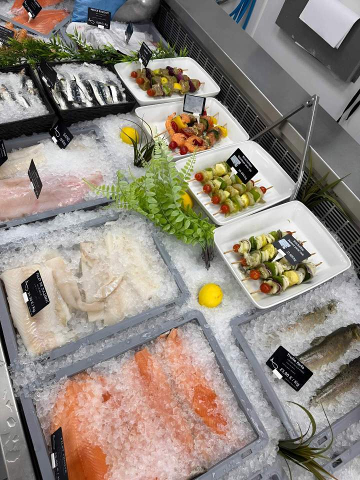Vente de poissons Roanne